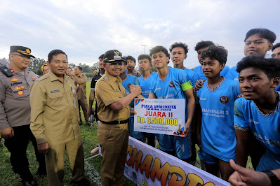 Turnamen Sepak bola Walikota Cup antar Pelajar di Kota Tangerang telah selesai, Ini Juaranya!