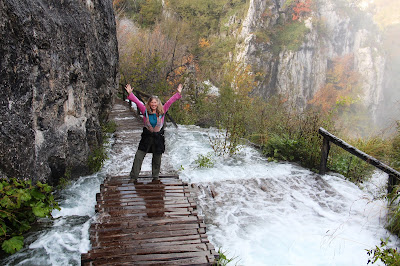 Plitvice Lakes National Park, Croatia. Photograph of Janie Robinson, Travel Writer