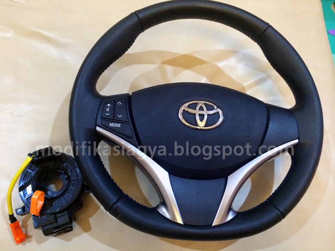 Modifikasi Toyota Agya Ganti Setir All New Yaris Dengan Remote
