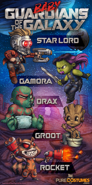 Baby Guardians of the Galaxy