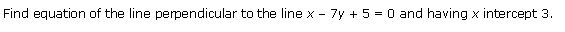 Solutions Class 11 Maths Chapter-10 (Straight Lines)