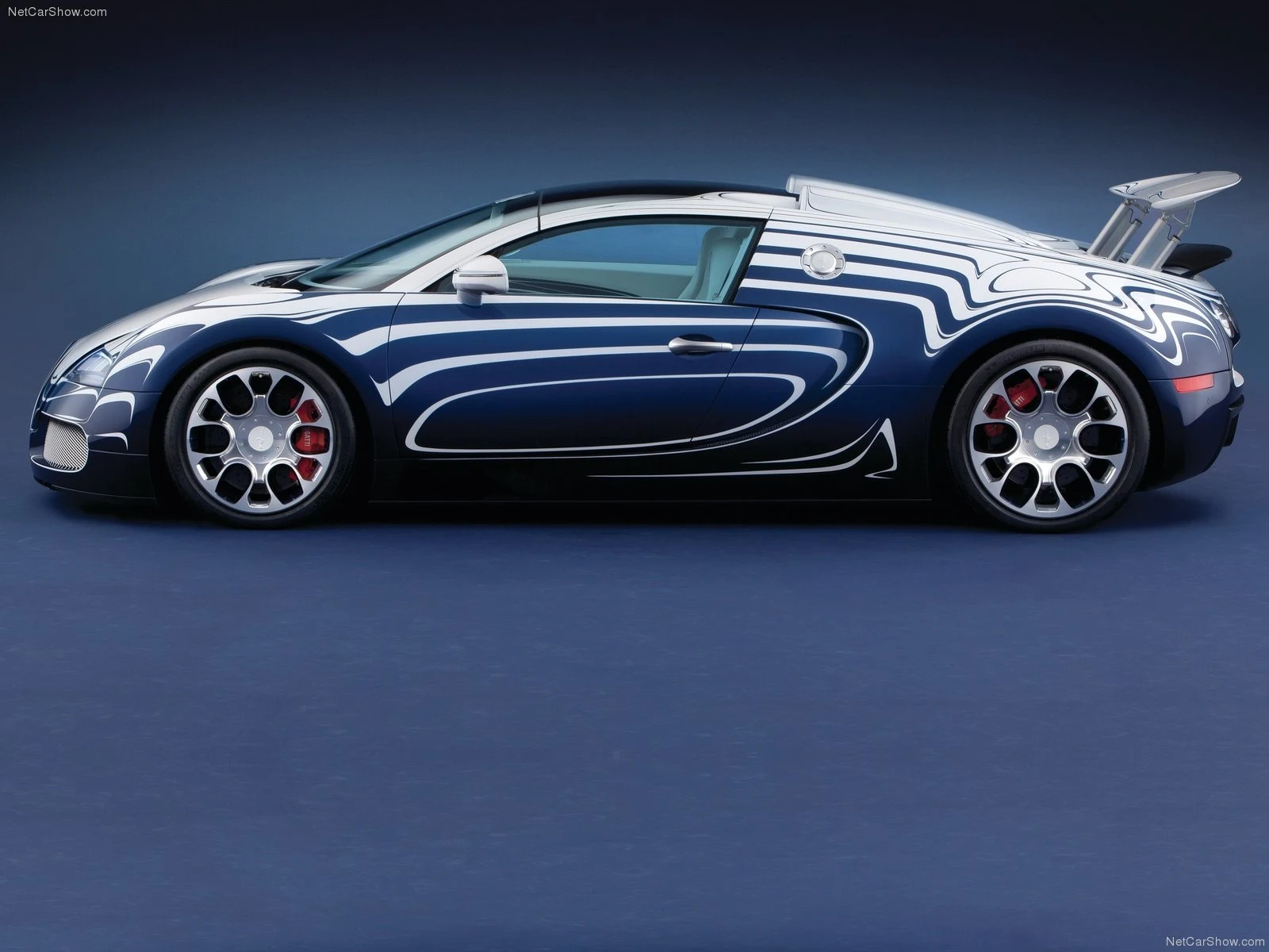 Hình ảnh siêu xe Bugatti Veyron Grand Sport LOr Blanc 2011 & nội ngoại thất