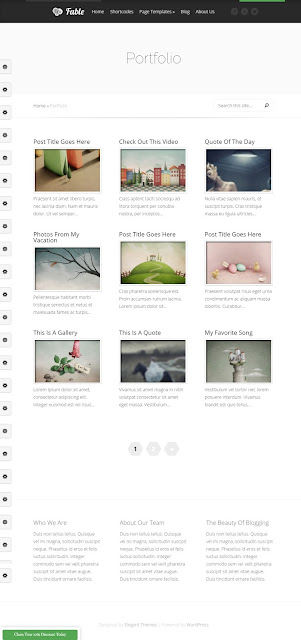 Beautiful Responsive WordPress Blogging Theme