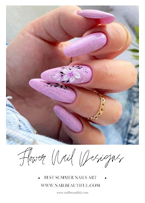 Floral Nails ART Design For 2024