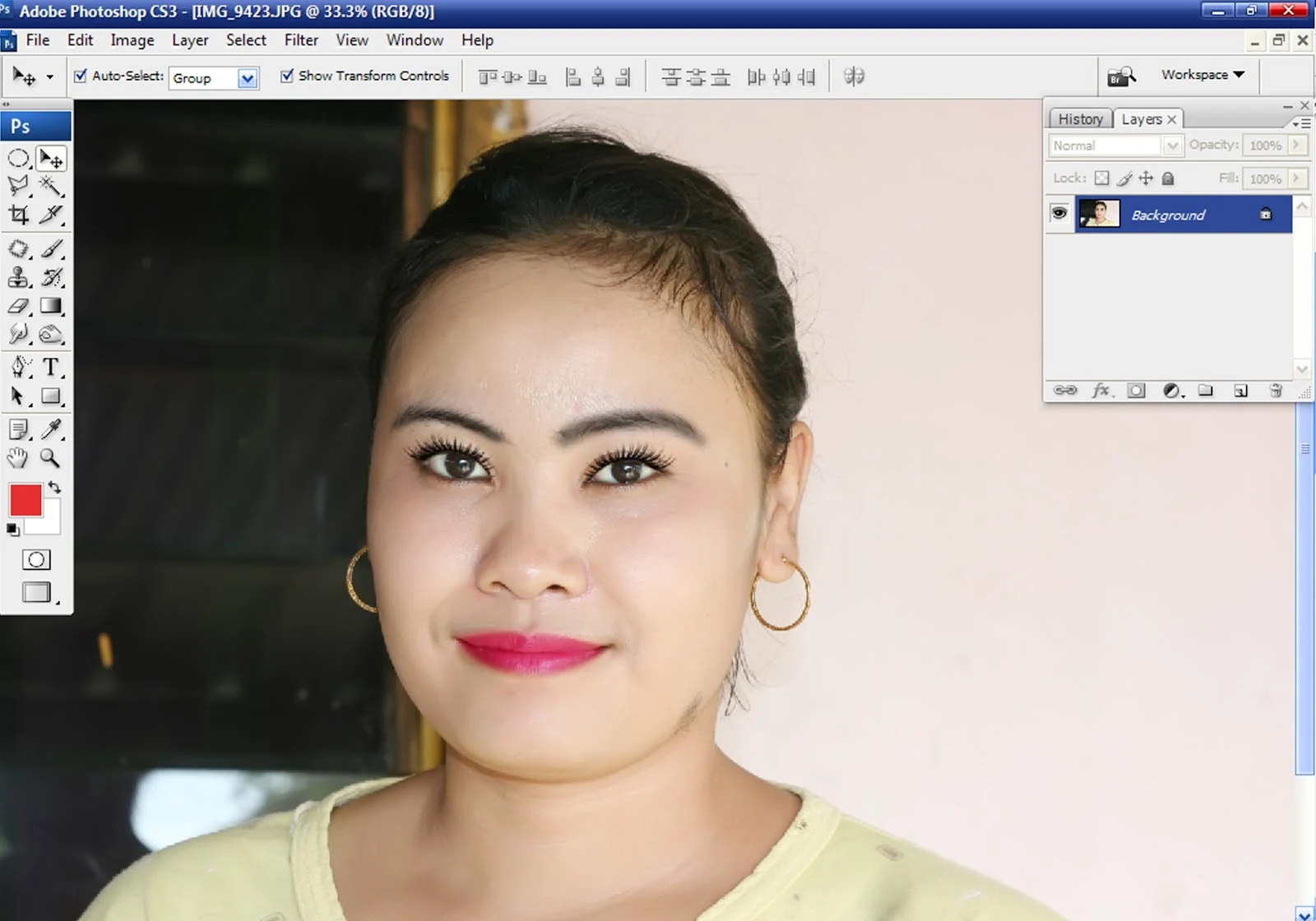 Belajar Edit Foto Cara Make Up Foto