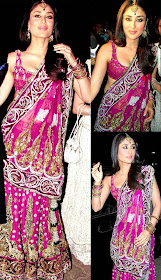 Kareena Kapoor in Pink Designer Lehenga Choli
