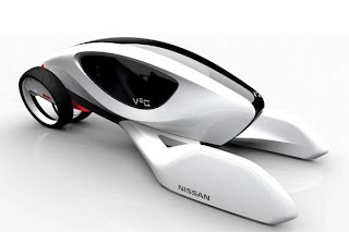 Modern design concept car nissan for future