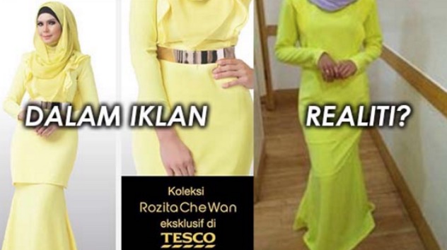 Respon Che Ta Isu Baju Koleksi Raya Dikritik