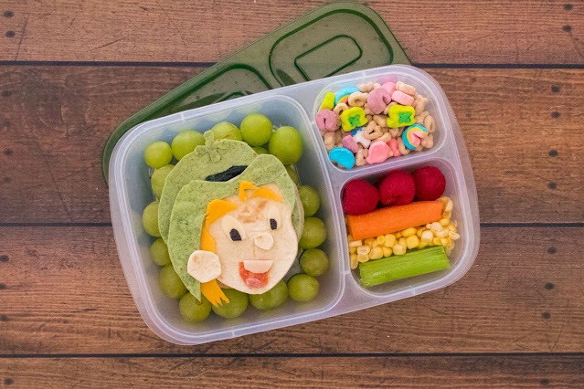 Lucky the Leprechaun St. Patrick's Day Food Art Lunch Recipe