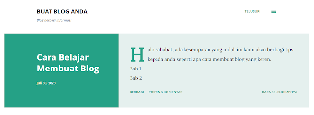 Update Cara Membuat Blog Terbaru Untuk Pemula (Lengkap)