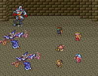 Romancing Saga 2 Skills Club Mace Staff Halt