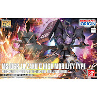 Bandai HG 1/144 Zaku II High Mobility Type [Ortega] (The Origin) English Manual & Color Guide 
