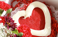 Valentines Day Heart Shape Cake Wallpaper