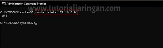 Tutorial Cara Konfigurasi Routing Static di Windows