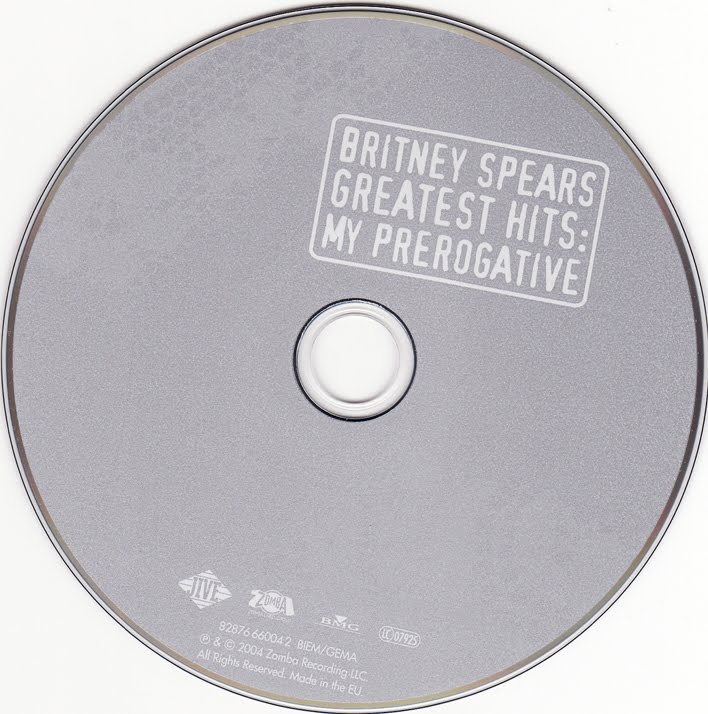 European 2007 EcoPack reissued edition of Britney's 2004 greatest hits 