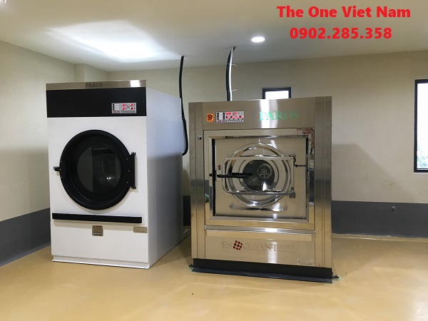Lắp đặt máy giặt công nghiệp cho nhà máy ở Vĩnh Phúc