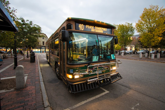 Bus a Porthsmouth