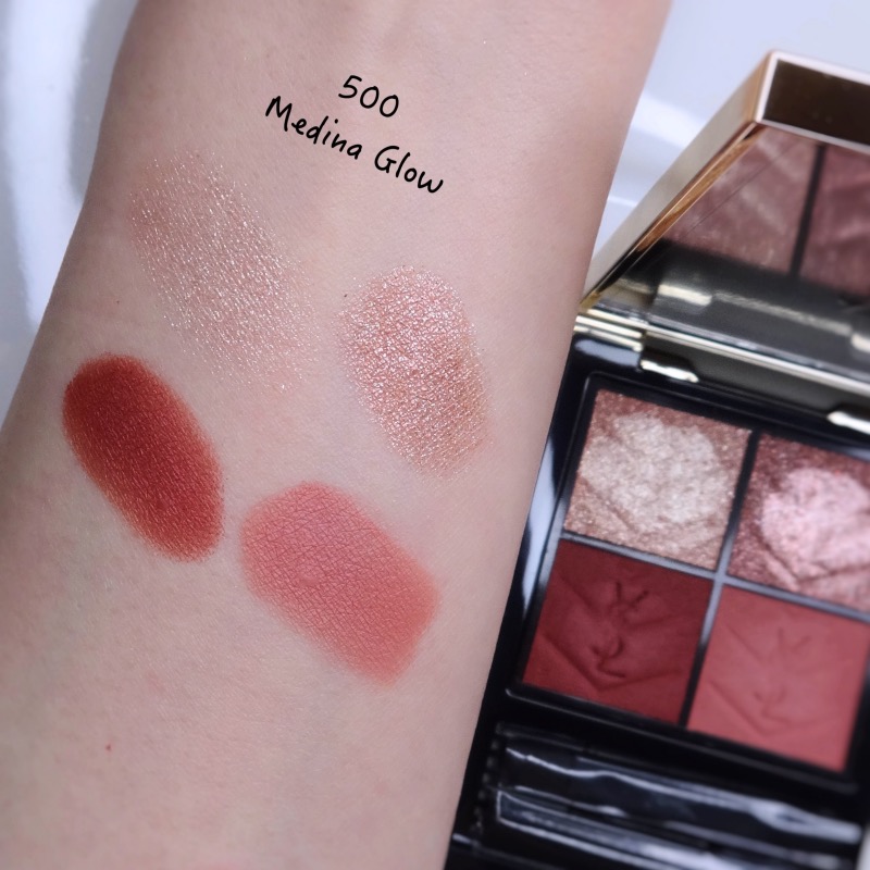 YSL 500 Medina Glow review swatches