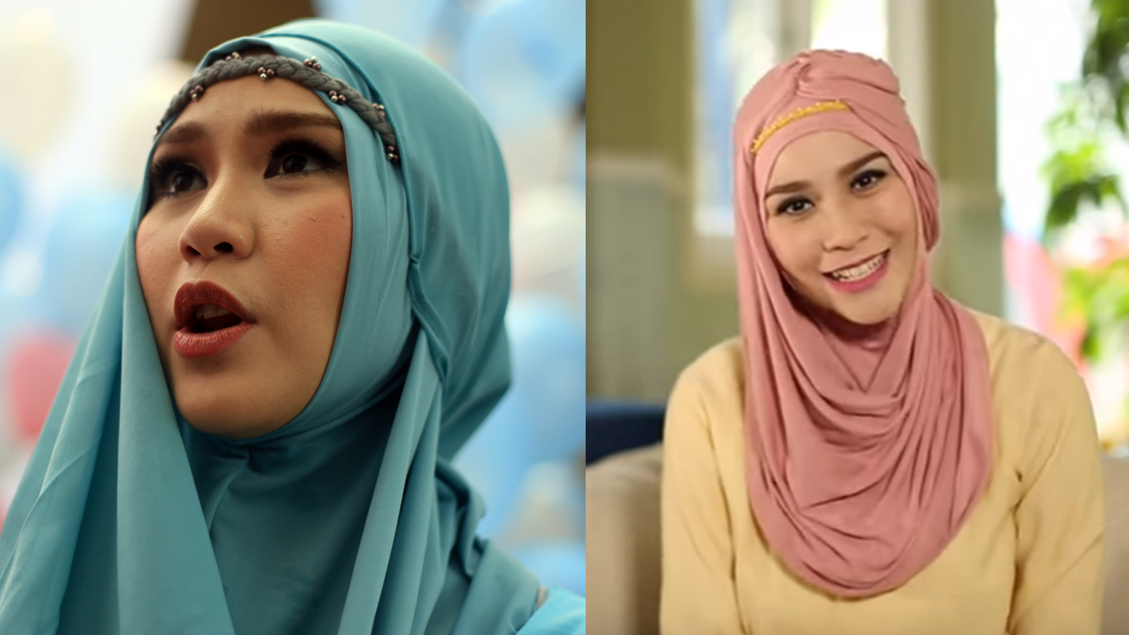 Tutorial Hijab Simple Trendy Segi Empat Ala Zaskia Adya Meca 2016