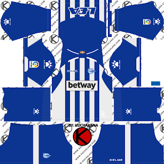  and the package includes complete with home kits Baru!!! Deportivo Alavés 2018/19 Kit - Dream League Soccer Kits