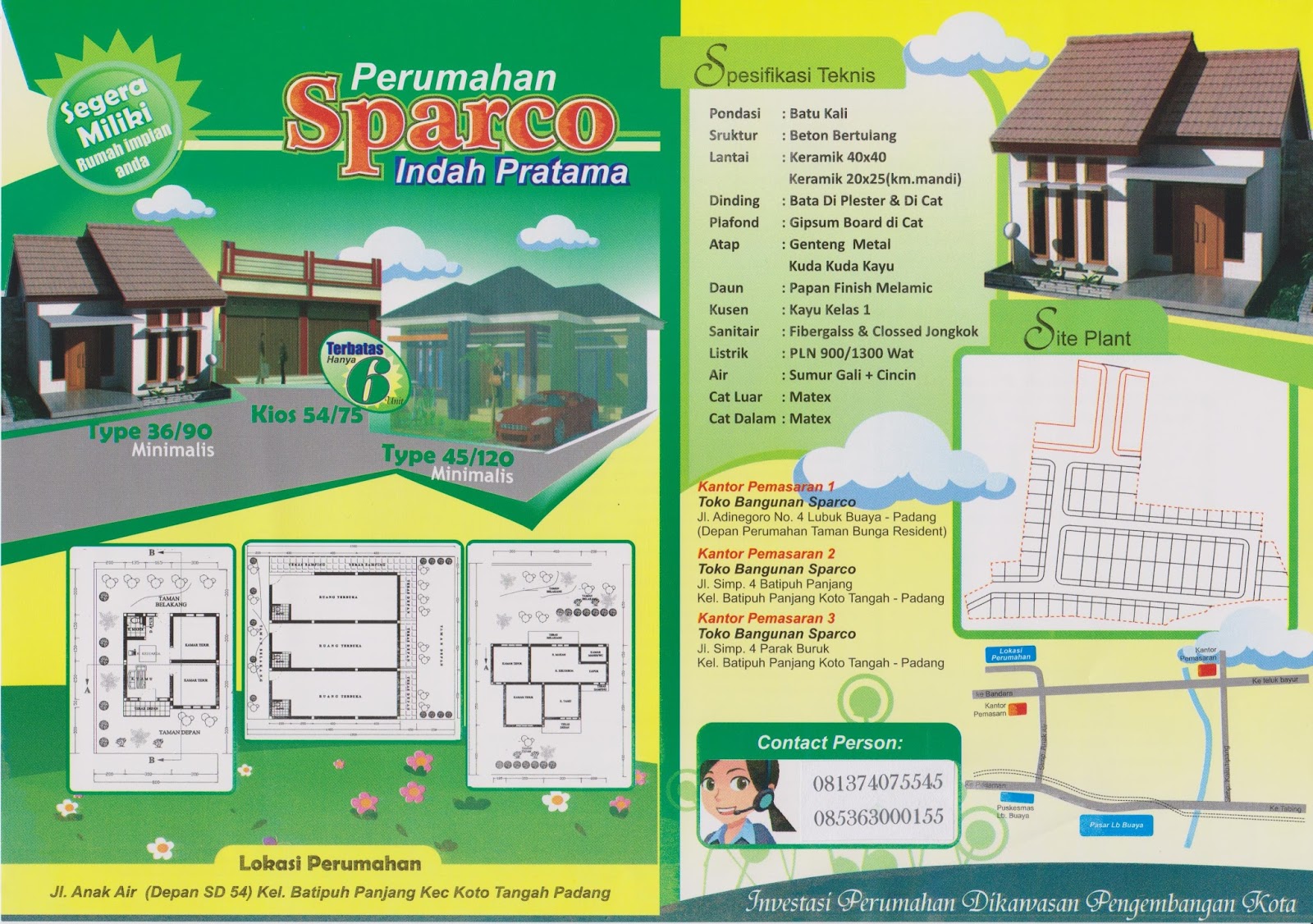 Perumahan Sparco Indah Pratama Juli 2013