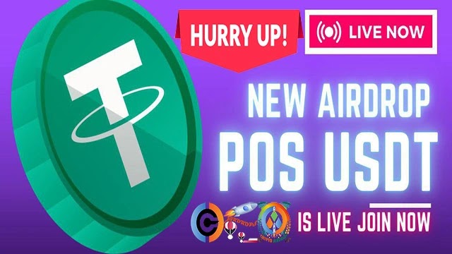 PoS Tether USD Airdrop of 2000 $USDT Free