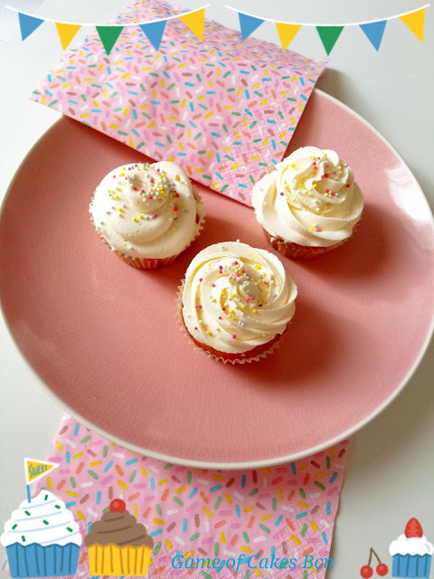 Cupcakes de Vainilla