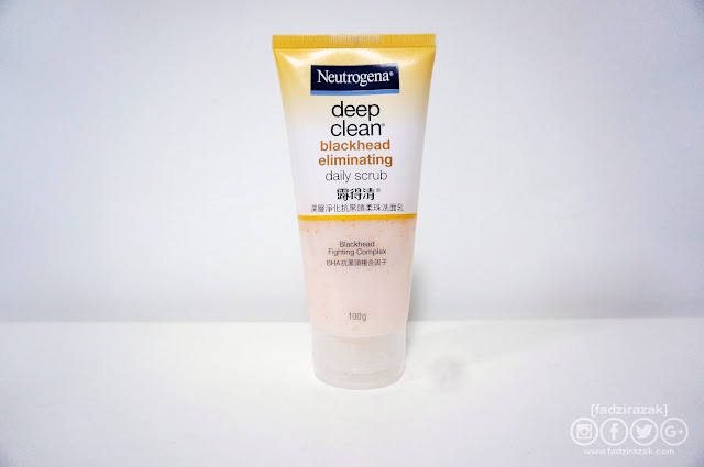 Neutrogena Deep Clean Blackhead Eliminating Daily Scrub