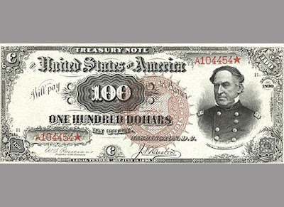 History of US$100 bills