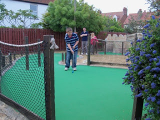 Fantasia Adventure Golf course on Sea Road in Felixstowe, Suffolk