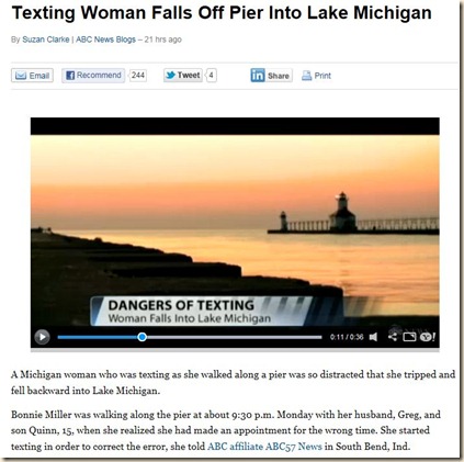 texting fail