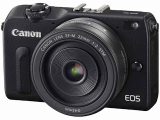 Canon Eos M2 Mirrorless Digital Camera Front