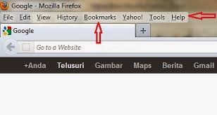 Image result for menu bar mozilla firefox