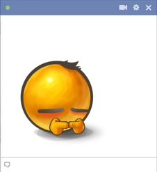 Facebook Shy Emoticon