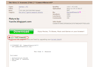 Cara mendownload file torrent