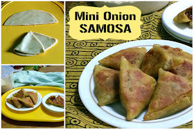 Mini Onion Samosa Recipe @ treatntrick.blogspot.com