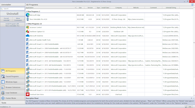Revo Uninstaller Pro v4.3.8 Phiên bản đầy đủ
