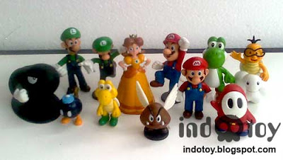 Jual Mario Bros Mini Figure