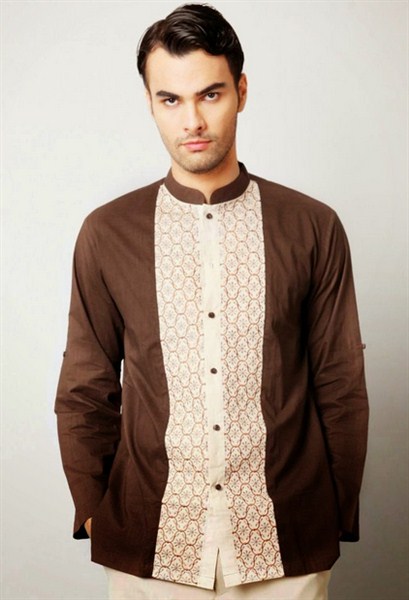 Model Baju Muslim Koko Pria Lengan Panjang Terbaru