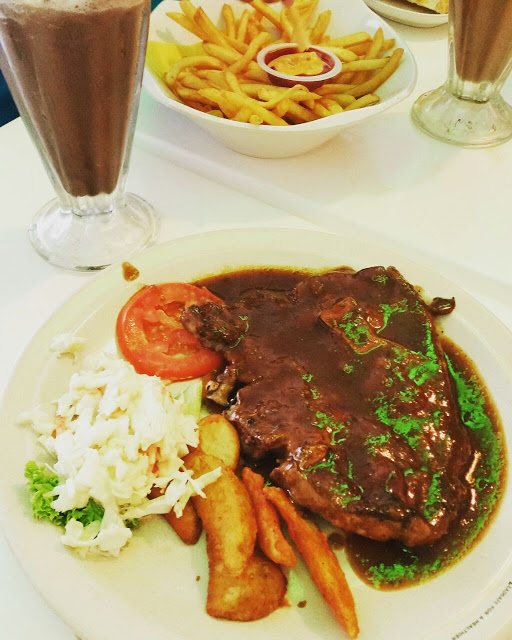 Lamb Chop sedap di Din's Cafe Sungai Besar