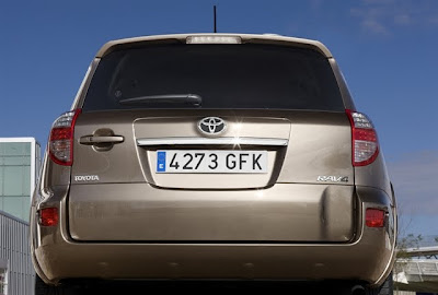 2010 Toyota Rav4 Rear View