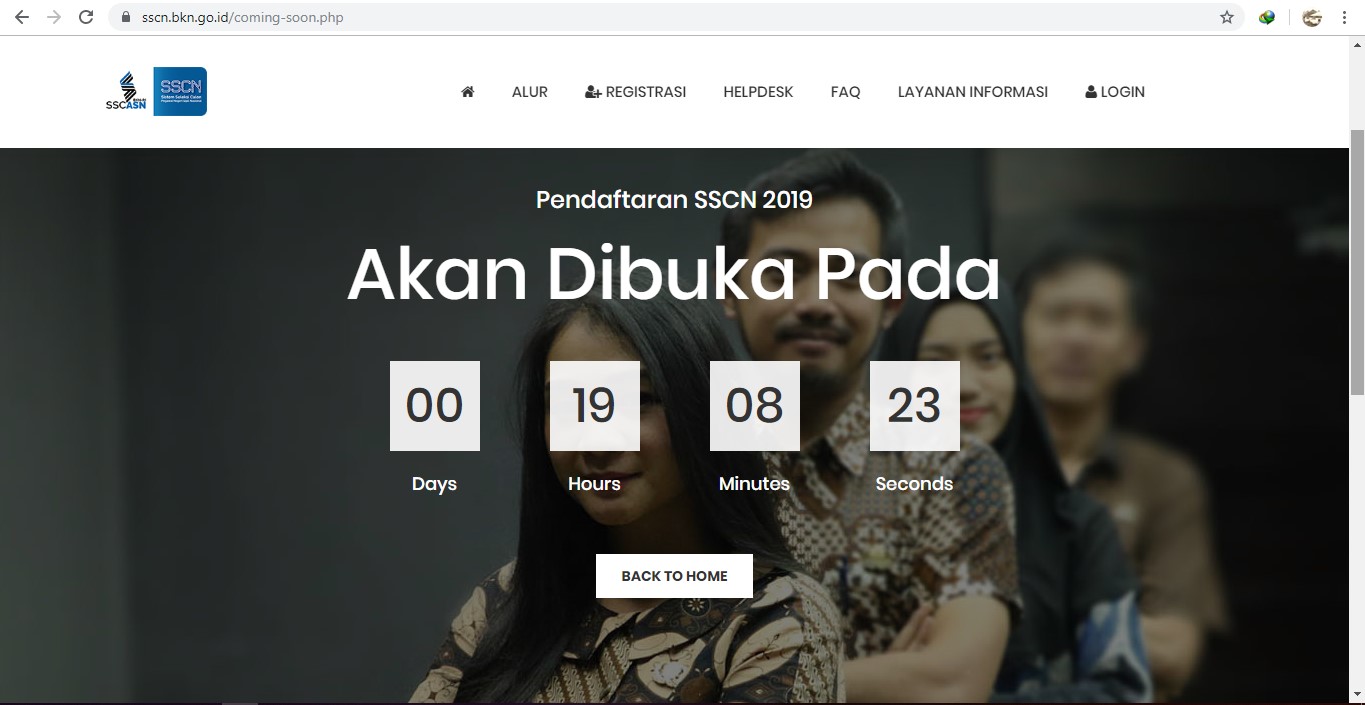 PENDAFTARAN CPNS 2019 DIBUKA DI JAM BERIKUT, SEBELUM JAM INI TIDAK BISA REGISTRASI AKUN SSCASN ...