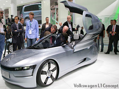 2011 Volkswagen Sports Cars XL1 (SEV) Roadster Diesel-Electric Hybrid Concept