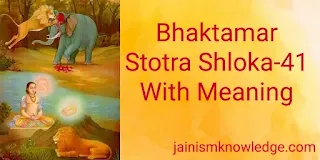 Bhaktamar Stotra Shloka-41