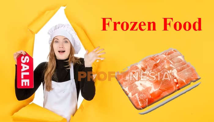 gambar poster frozen food yang bagus