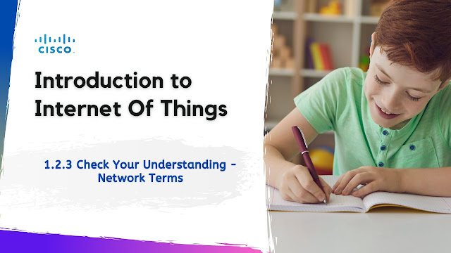 1.2.3 Check Your Understanding - Network Terms