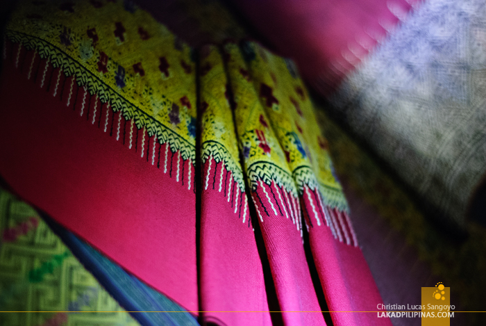 Textiles at Lanna Folklife Museum in Chiang Mai