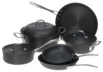 Calphalon Commercial Hard Anodized 9-Piece Cookware Set<br />