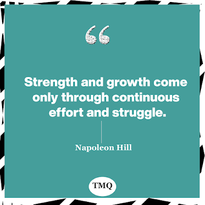 motivational quotes about strength and growth by popular author napoleon hill