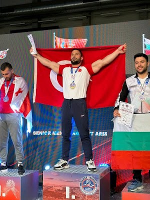 Ardahanlı sporcu Emrah OKCU Avrupa Şampiyonu oldu